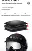 3C Certified Retro Harley Carbon Fiber Motorcycle Helmet, Unisex All-Season Winter Half Helmet