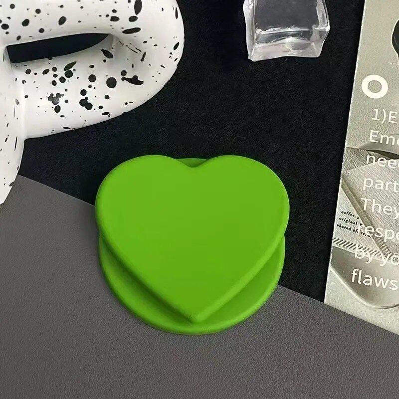 Silikonový držák na telefon MagSafe ve tvaru srdce - Zatahovací & Silný magnet