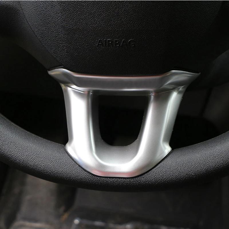 For Peugeot 208 GTI 2008 308 2014 - 2018 Car Steering Wheel Panel Cover Trim Sticker Interior Accessories
