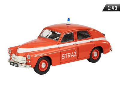 Modell 1:43 Warszawa M-20 Feuerwehr, rot