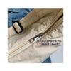 [ChopEase] Tote Bag, Quilted, Shoulder Mother's Hand, Women's, Zippered, Large Capacity, A4, Lightweight, Shoulder Bag, Stylish, Nylon, Large Cotton