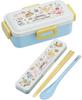 Skater Essstäbchen und Löffel Bento Kombi Made in Cafe Set, Box, Erwachsener, Antibakteriell, Set, 18cm, Klapperfrei, Japan, Pokemon, Kunst, CCS3SAAG-A