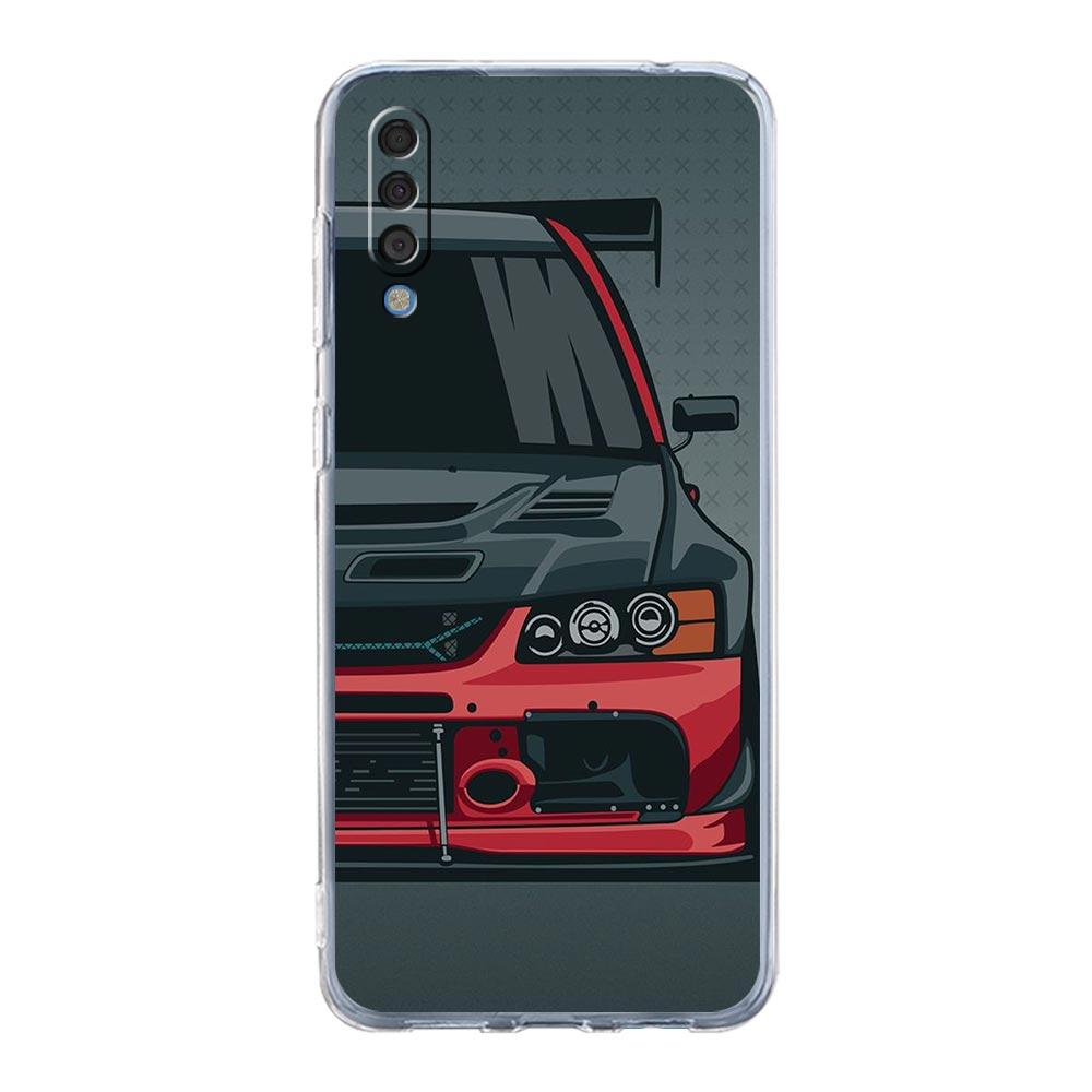Japan JDM Sports Car Phone Case For Samsung Galaxy A52 A50 A70 A30 A40 A20E A10 A10S A20S A02S A04s A12 A22 A32 A72 5G Cover
