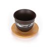 4 Pack Tea Cups Bamboos Coaster Heat Insulation Mat for Coffees and Wine Enthusiasts Beverage Cups Heat Insulation Pad