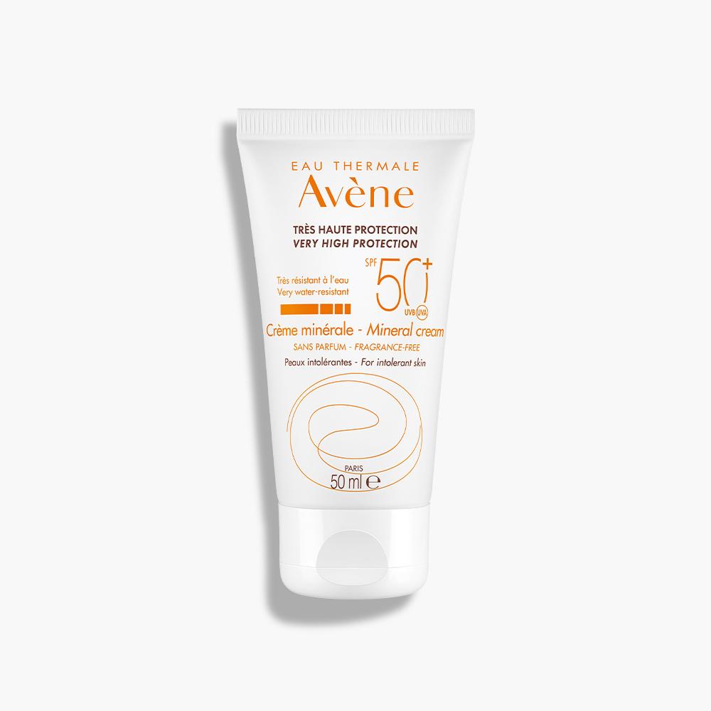 [Avene] Sun Mineral Cream 50ml SPF50+ PA++++ (Tone-up Mineral Sunscreen)