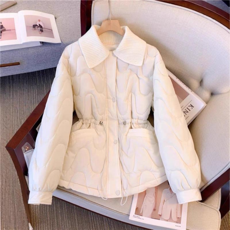Winter Thickened Cotton-padded Clothes, New Knee-length Cotton-padded Clothes, Loose Cotton-padded Jackets, Women's High-end Fashion Coats