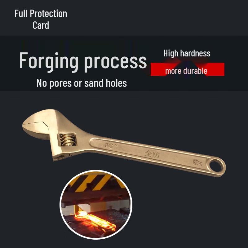 Explosion-Proof Aluminum Bronze Adjustable Wrench