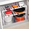 Unterschrank-Aufbewahrungsregal für Töpfe Metall Multifunktional Edelstahl Ausziehbar Ausziehbar Küchenorganisator