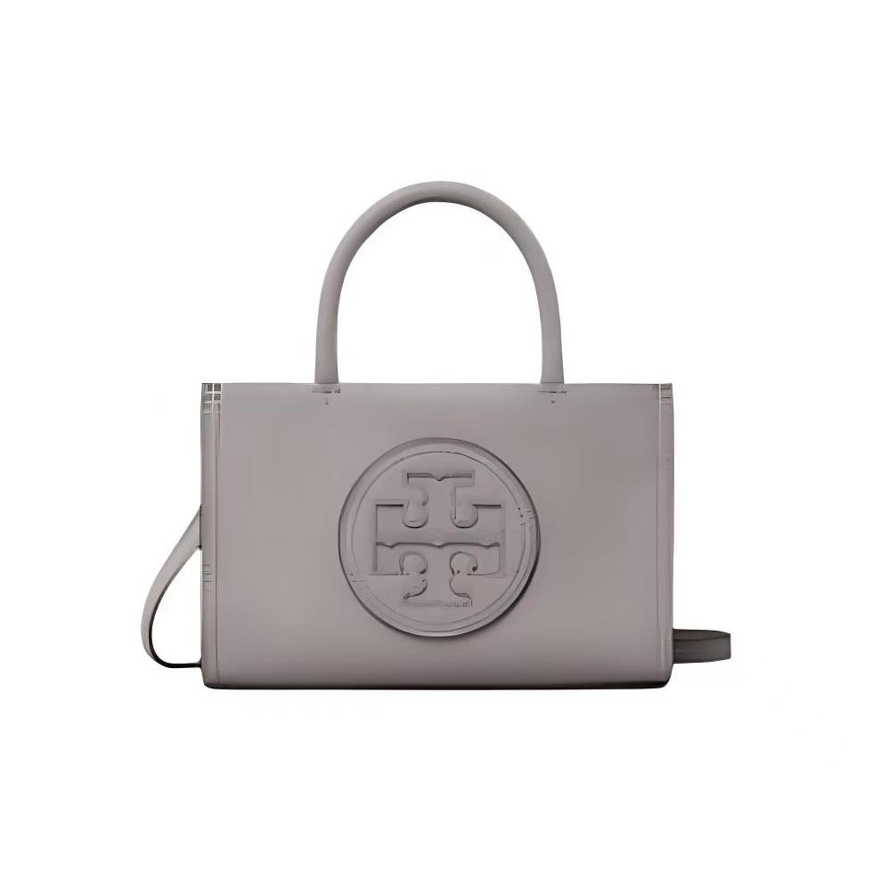 

Tory Burch Ella Magnetic Snap Adjustable Detachable Shoulder Strap Synthetic Leather Tote Bag Shopping Bag Shoulder Crossbody Handbag Mini 145613-029 Basic Set (Bag+Dust Bag)
