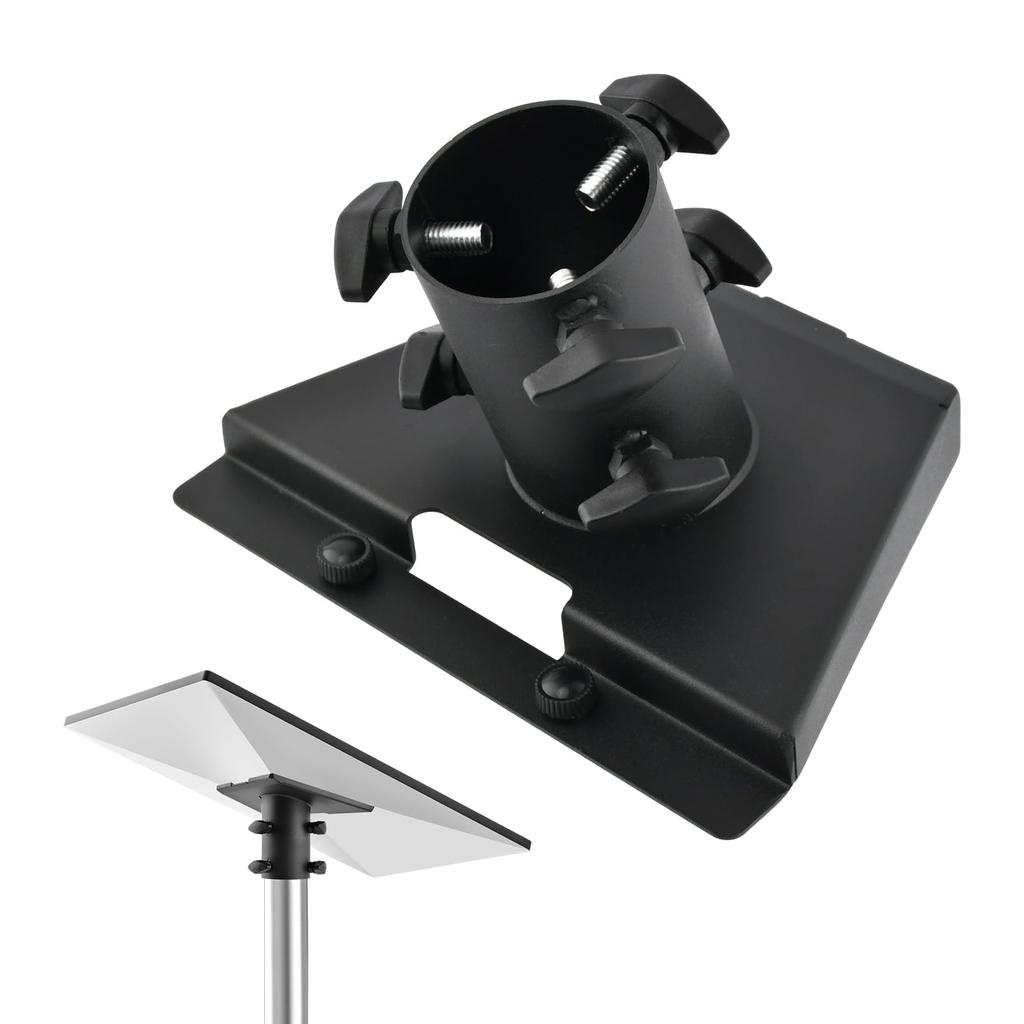 Lixternum Third Generation Pipe Adapter Fixed Position Pole Mount for Standard Dish V3 Fits 28-54mm Mast Easy Installation