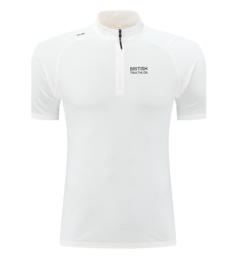 Adult & Children's Quick Dry Half-Zip Sports T-shirt for Table Tennis, Badminton & Fitness