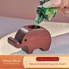 Eco-Friendly Wooden Aromatherapy Diffuser Refreshing Air Fragrance Diffused Essential Oil Diffuser Long-lasting Whale/Elephant