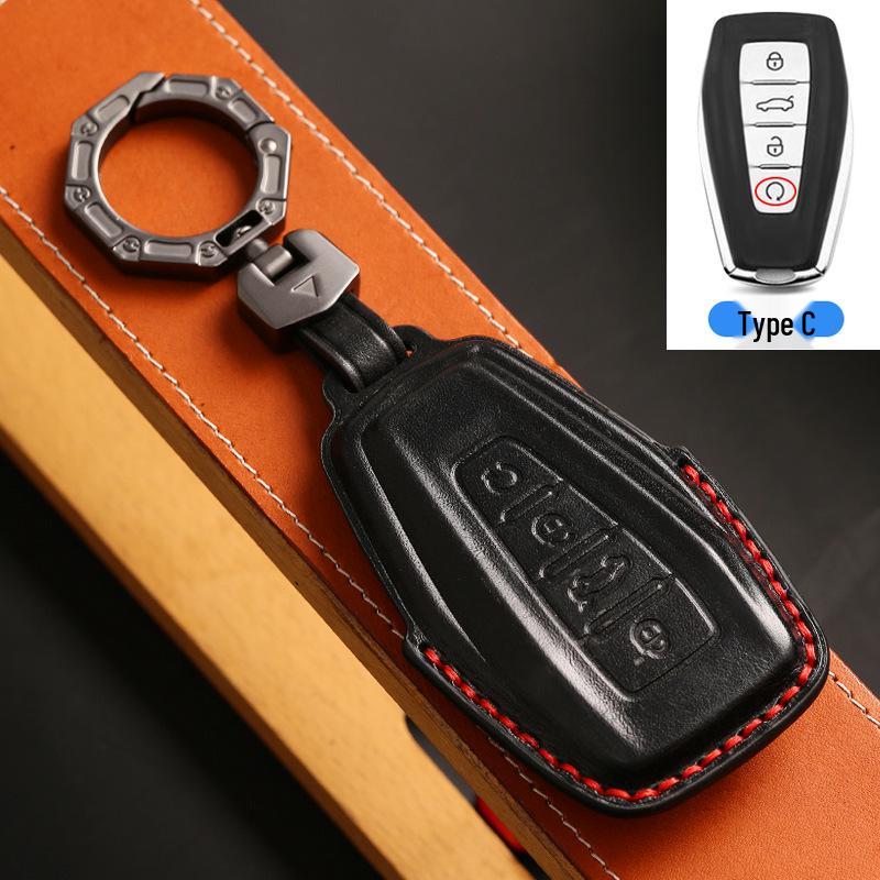 Geely Key Case for New Xingrui, Emgrand GS, Bin Yue, Xing Yue, Boyue Pro, Binrui, Icon, Vision - Male Shell Buckle