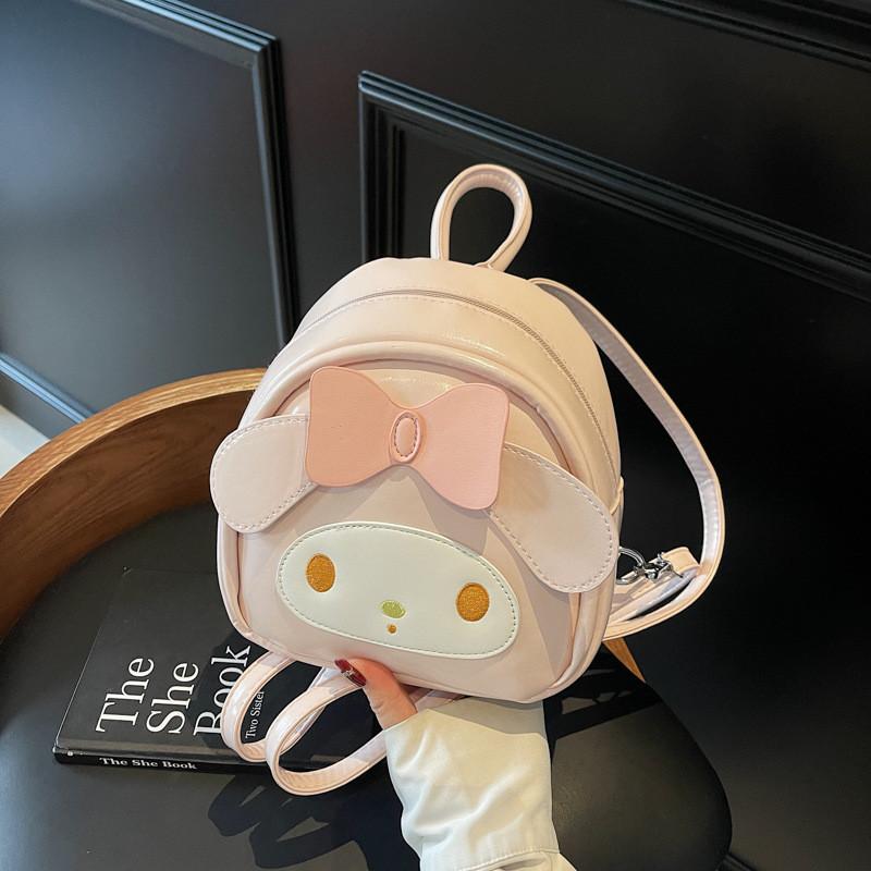 

Cartoon Melody Girls Backpack With Butterfly Detail And Inner Phone Storage Small