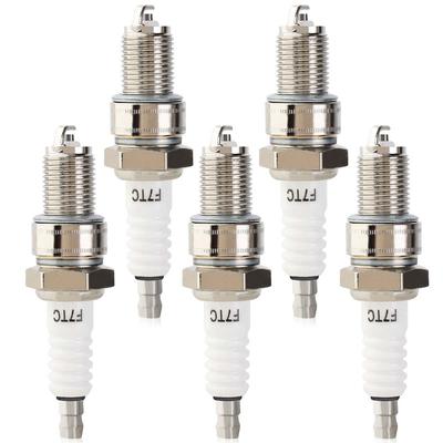 5x Bougie d'allumage F7TC GX120 GX160 GX200 GX240 GX270 GX340 GX390 Générateur Tondeuse à gazon Tracteur Motoculteur Pompe à eau Gokart Mini-vélo