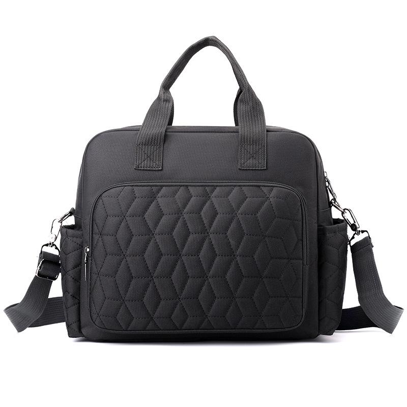 Stylish Diaper Backpack: Fashionable, Large-Capacity Maternity Bag with Changing Pad, Single Shoulder/Crossbody Design