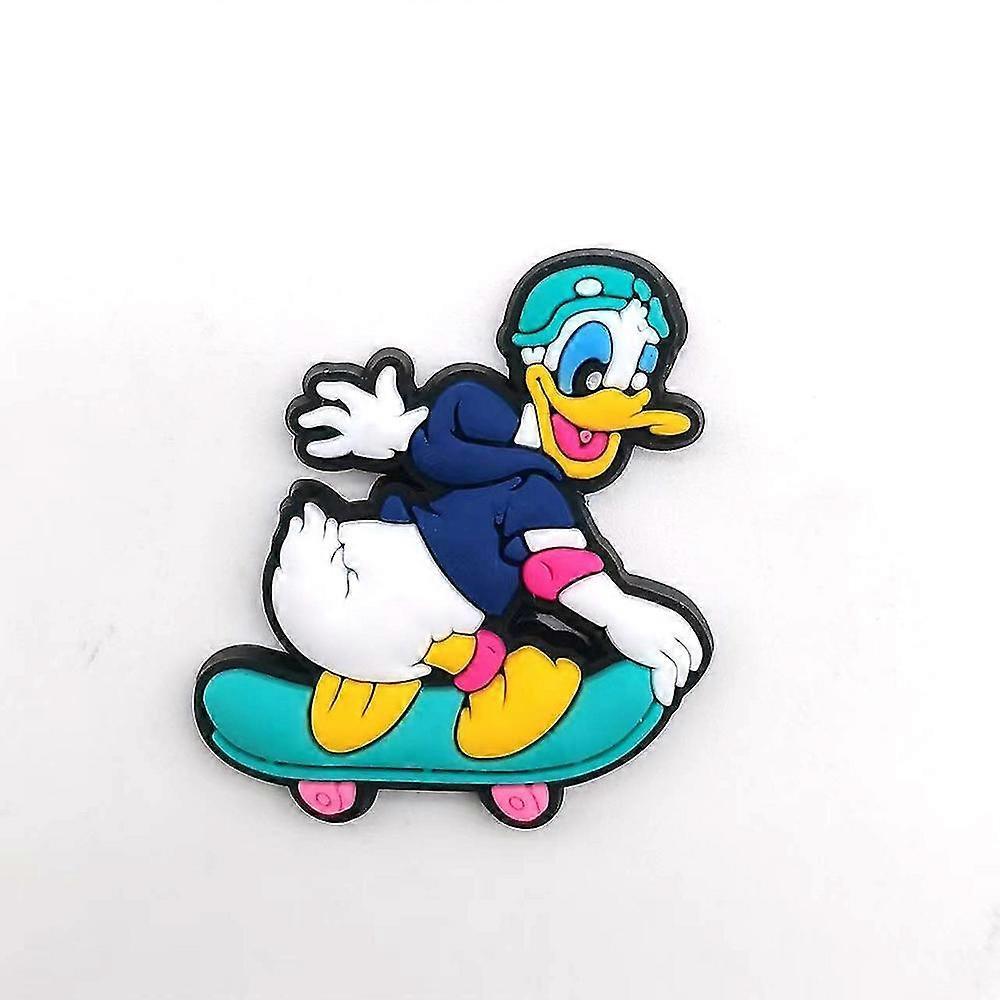 20 Stück Mickey-, Minnie- und Donald-Duck-Schuhanhänger zur Dekoration von Clogs und Sandalen, Schuhdeko-Accessoires für Kinder, Jungen und Mädchen, Gastgeschenke