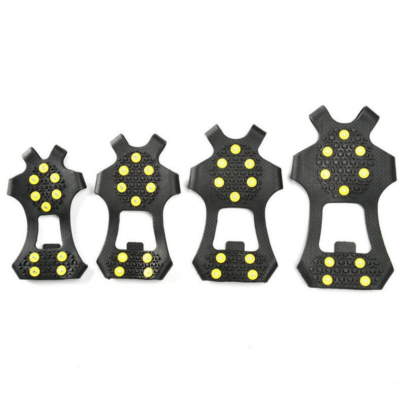 Outdoor Anti-Slip Ice Cleats & Shoe Spikes for Mountaineering and Camping