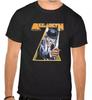 Unisex Tees 100% Cotton Men's Women's Tops MEGADETH ROCK MUSIC LOGO BLACK T-SHIRT -1011-