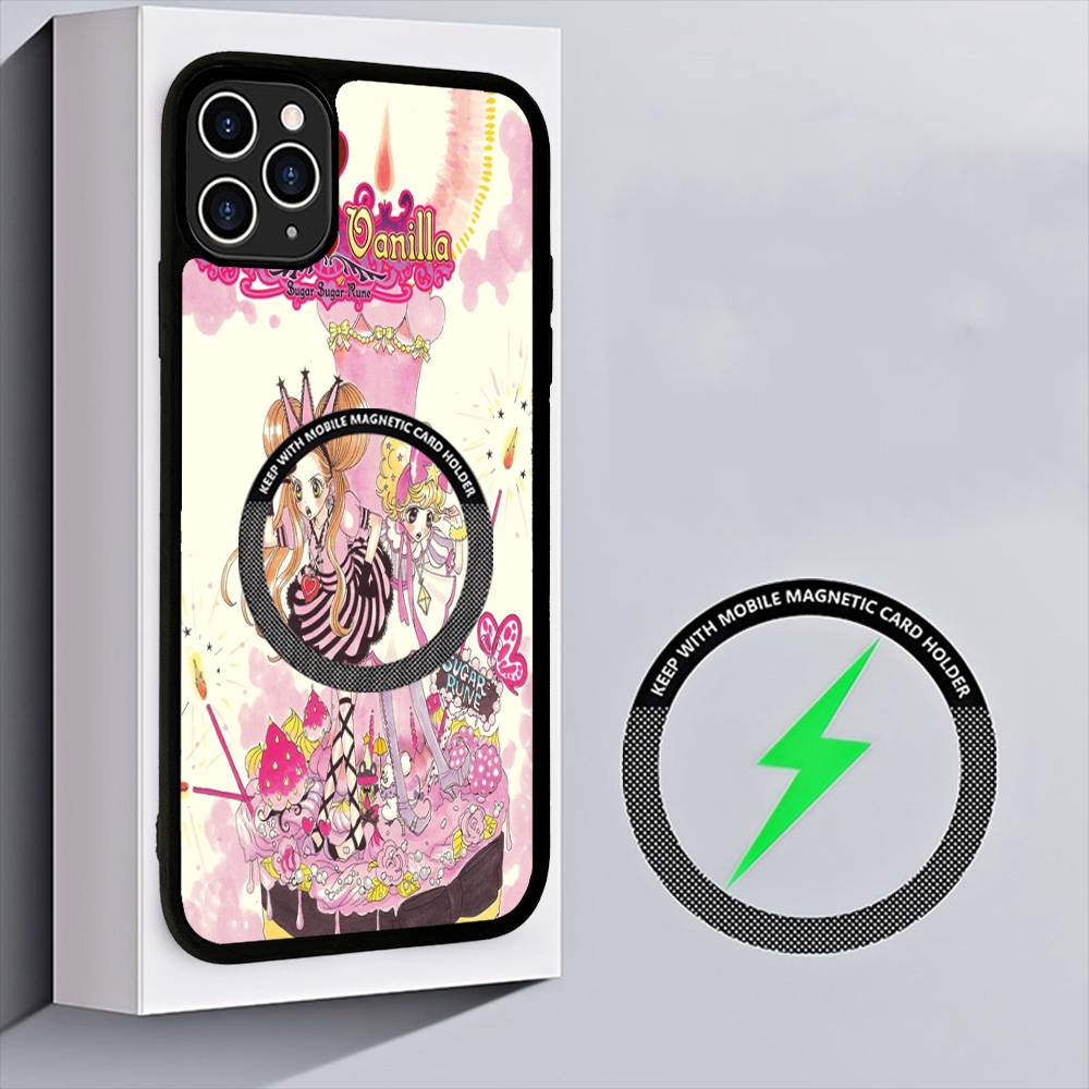 Anime Sugar Sugar Rune For Magnetic Phone Case For IPhone 17 16 15 14 13 12 11 Plus Pro Max PC+TPU Cover