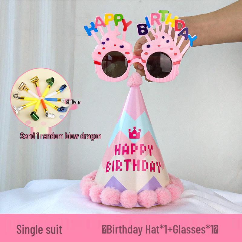 2025 Birthday Hat for Kids & Adults - First Birthday Party, Photo Props, Cake Hat