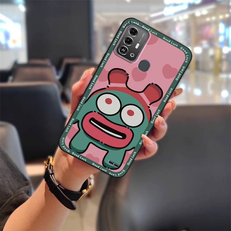 Back Cover Durable Phone Case For ZTE Blade A53 Pro Fashion Design Soft case Full wrap Shockproof Protective Waterproof