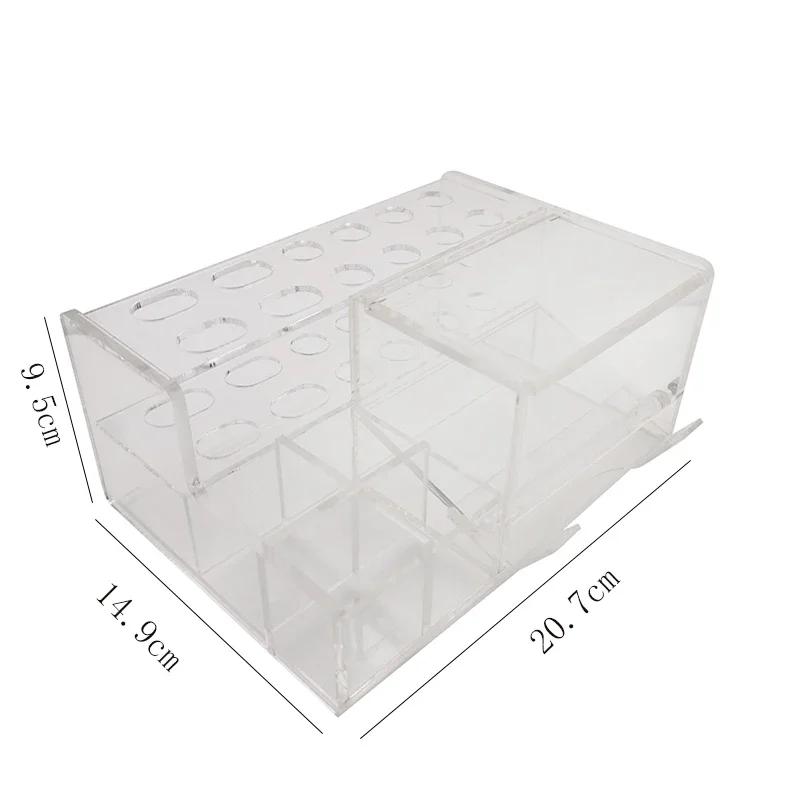 New Dental Adhesive Resin Syringe Acrylic Organizer Holder Case Dentistry Supplies
