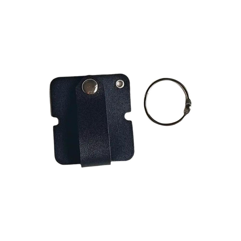 Leather Buckle Leather Cable Clip Cable Strap Earphone Cord Holder Earphone Organization