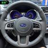 Hand-stitched non-slip suede car steering wheel cover 100% Fit For Subaru Legacy Outback XV Forester 2015 2016 Auto Parts X111