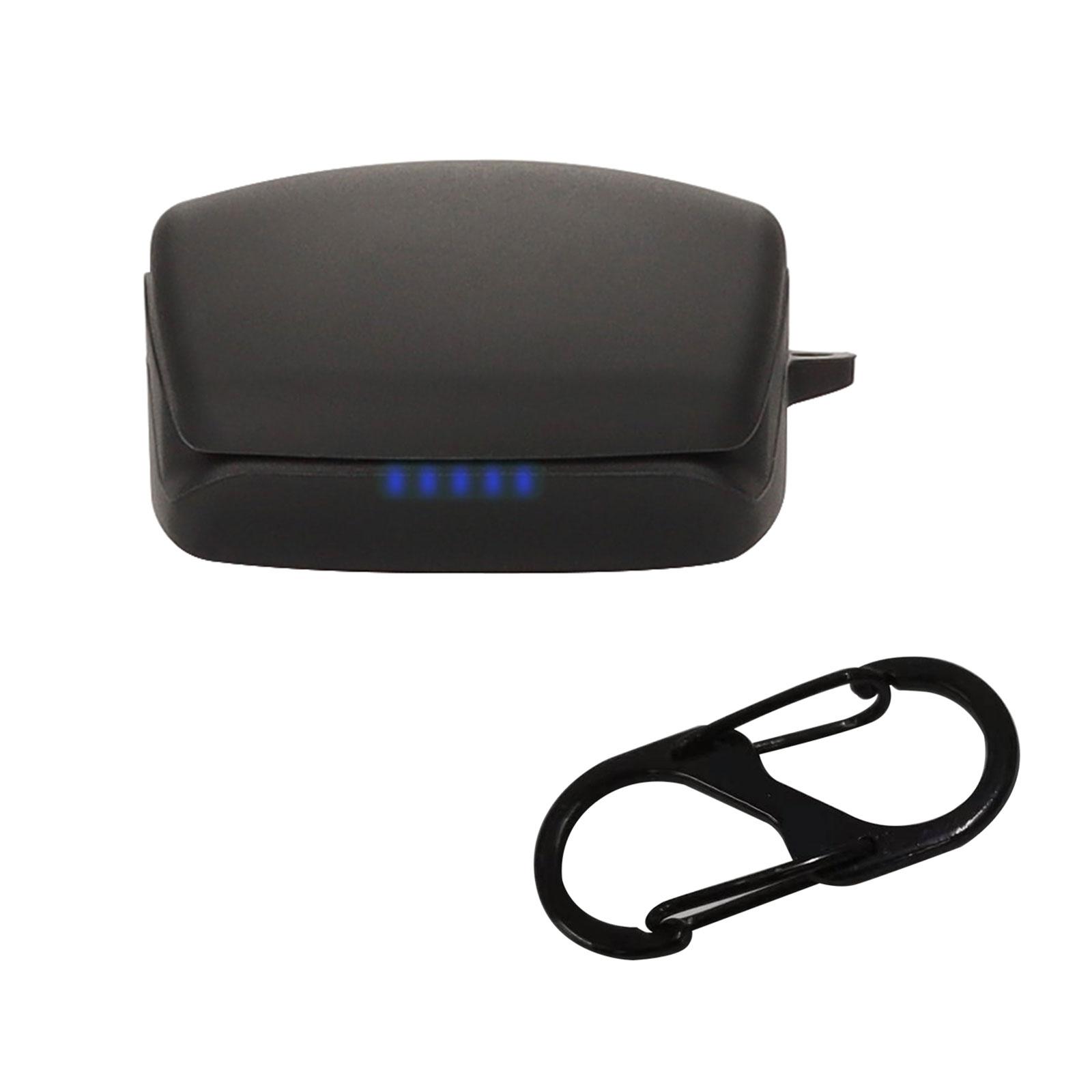 

Совместимость с ATH TWX9 Ударопрочный чехол для беспроводных наушников Ударопрочный корпус Противопыльный моющийся силиконовый чехол чёрный