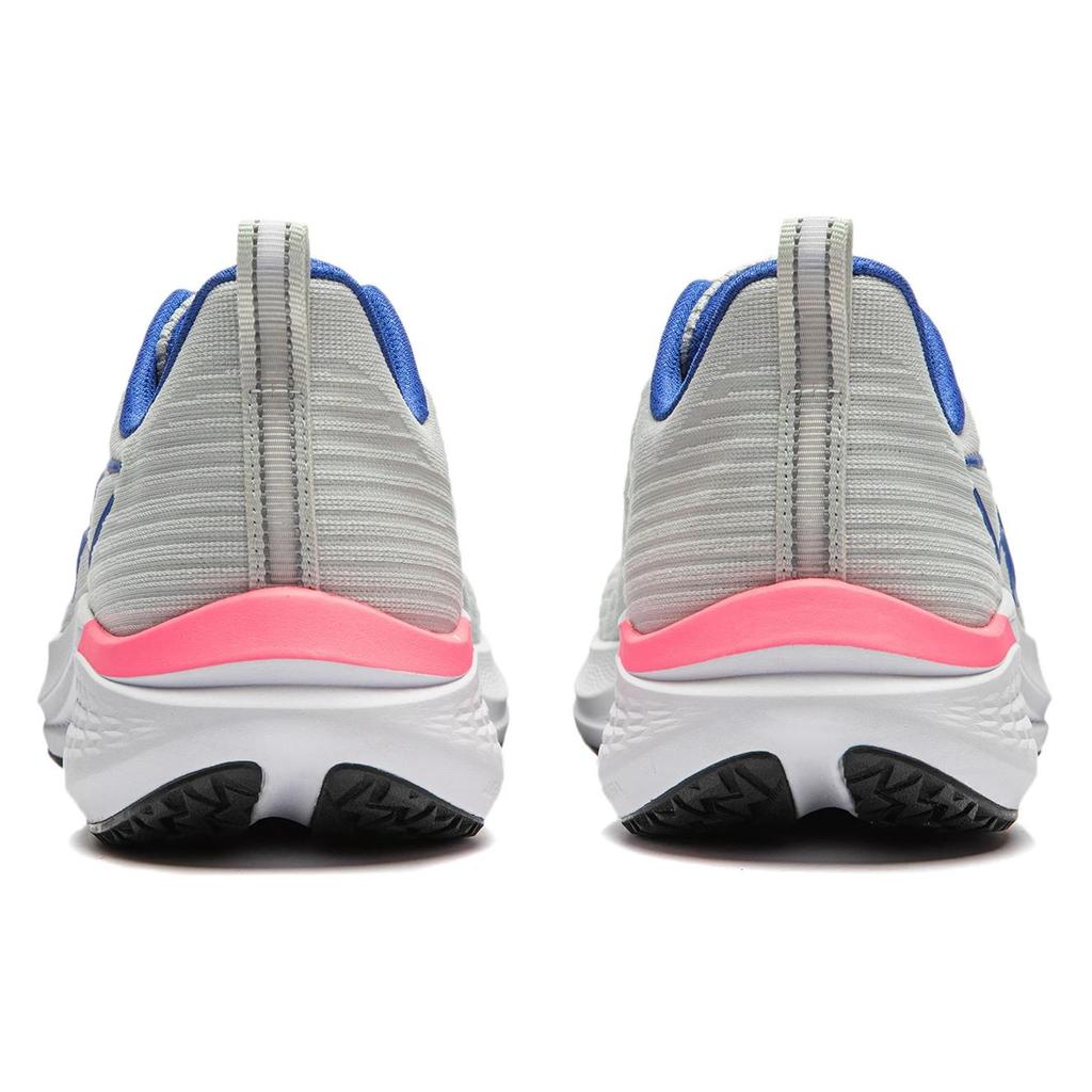 New LiNing Red Hare 7 Cushioning Anti Slip And Wear Resistant Lightweight Rebound Low Top Running Shoes Men's Gray White