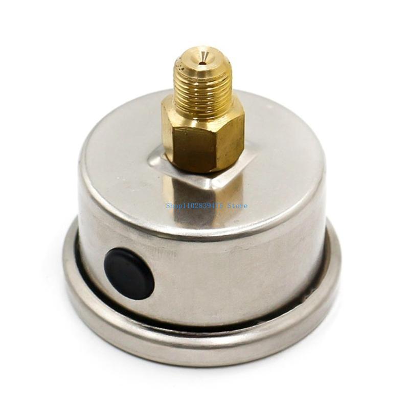 33WB Car Oil Pressure Gauges Refitting 12V Automobile Oil Pressure Instrument 0-8Bar
