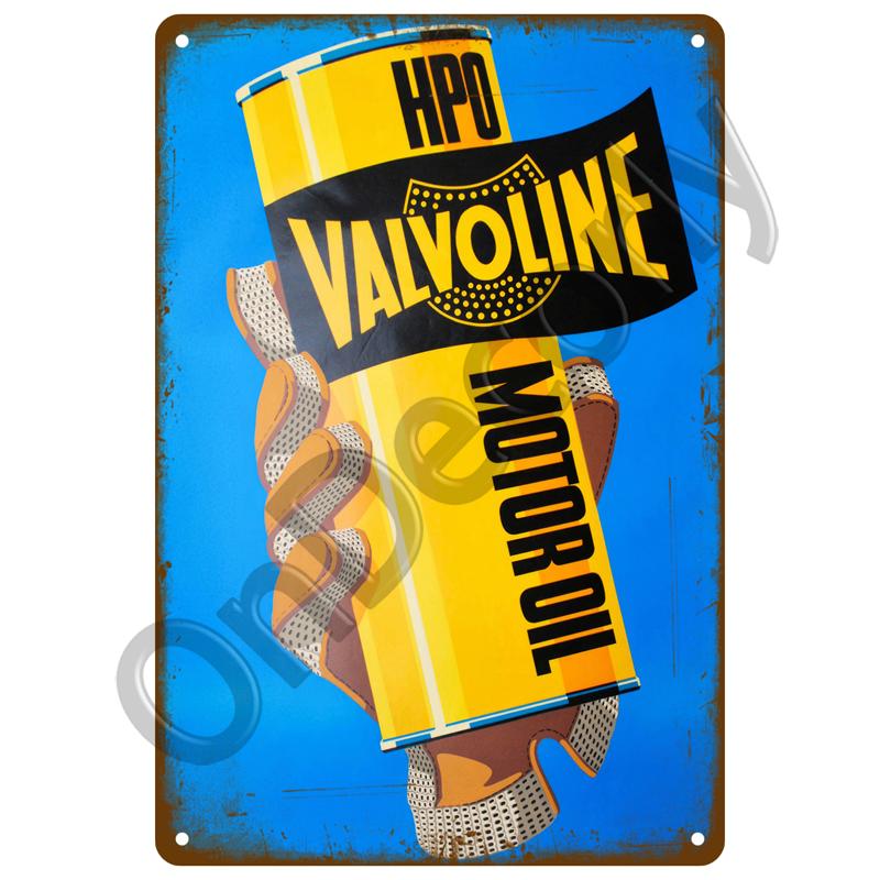 Wanddekoration Retro Motoröl Gas Racing Metallschild Vintage Poster Für Eisenplatte Garage Man Cave Zubehör Blechschild Dekor