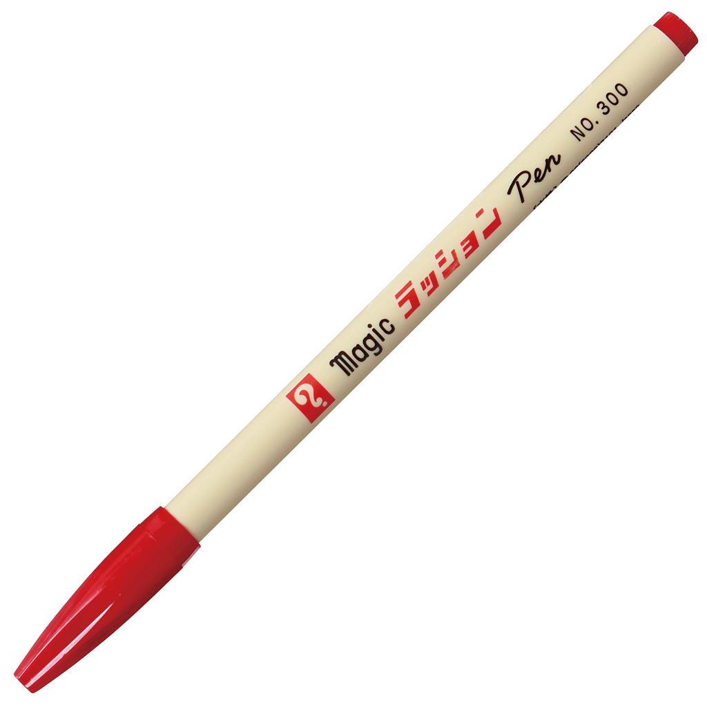 Teranishi Chemical Magic Russhon Pen 300 10 Water-Based No. Red, Pens, B-M300-T2