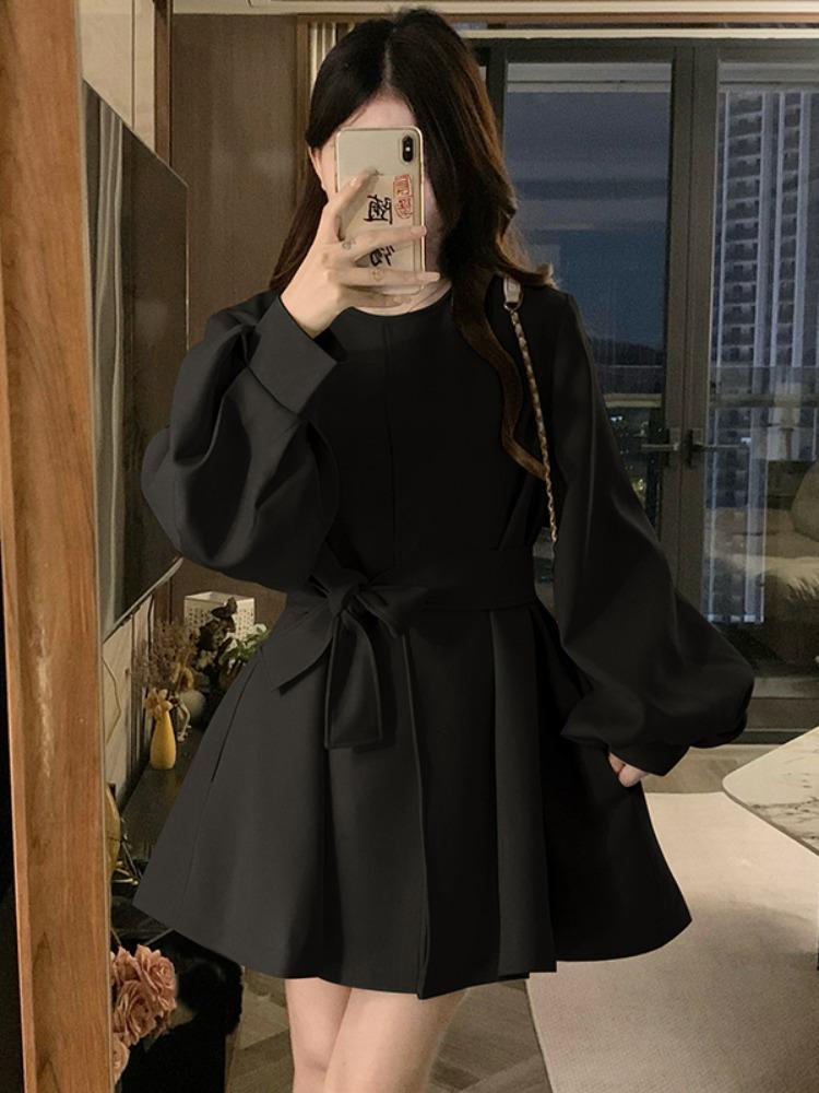 2025 Autumn Retro French Loose Trench Coat – Women's Versatile Mid-Length Slimming Design