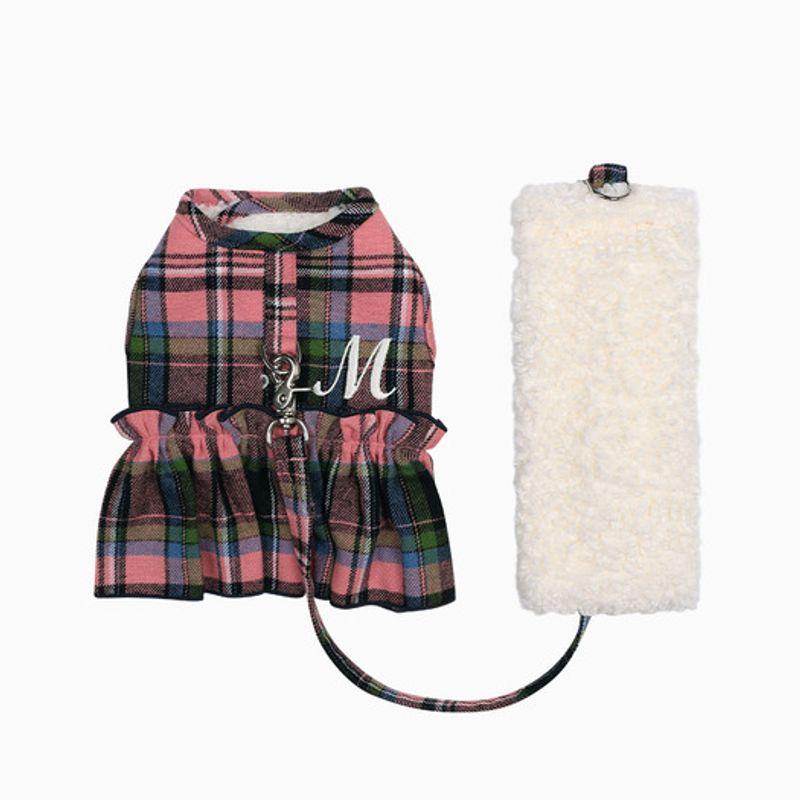 MIMINKO M Logo Check Frill Harness [DP3XP4320]