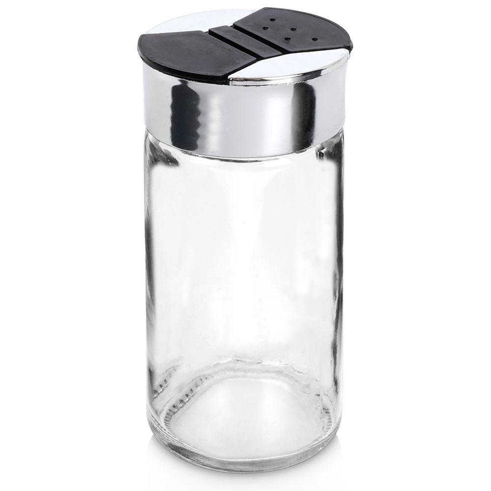 Spice container with strainer, glass, 100 ml