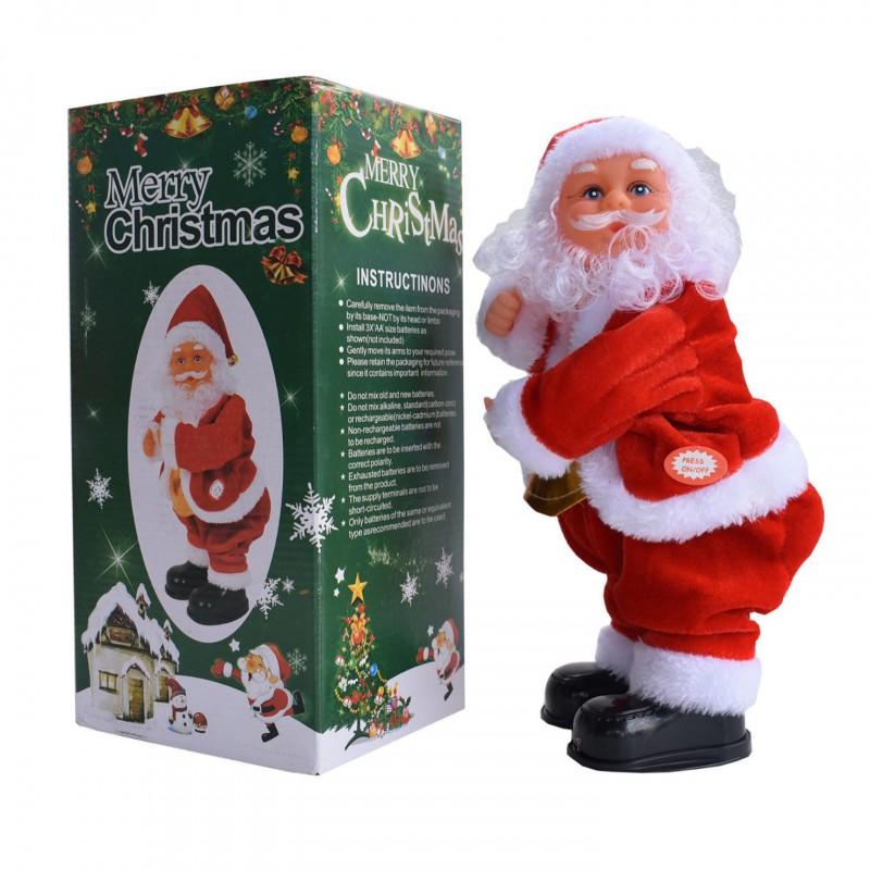 Elektrisches Kletternder Weihnachtsmann Spielzeug Mit Perlen Leiter Schornstein Dekoration Weihnachtsgeschenk Hausparty