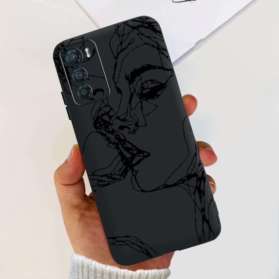 For Motorola Moto G42 Case XT2233-2 Soft Silicone Black Cover Stylish Flower Butterfly Phone Case For Moto G42 G 42 MotoG42 Etui