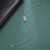 Teamer Stainless Steel Bracelet for Women Goddess Charms Pentagram Moon Wicca Jewelry Magic Pendant Pentacle Witch Amulet Gifts