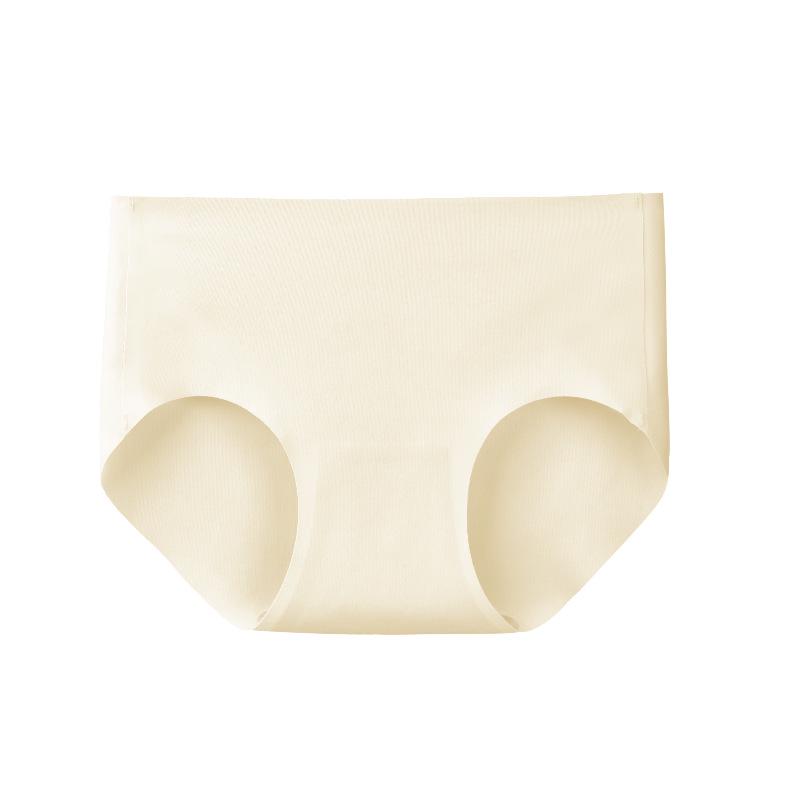 Cool Ice Silk Women’s Seamless Yoga Underwear - Mulberry Silk Summer Triangle Briefs