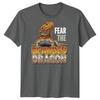 Fear The Bearded Dragon Reptiles Animals Mens TShirt