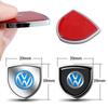 1PC 3D Metal Car Side Fender Emblem Badge Sticker for VW Jetta Golf Beetle CC GTI R32 MK4 golf 4 motion MTM Auto Accessories zr0