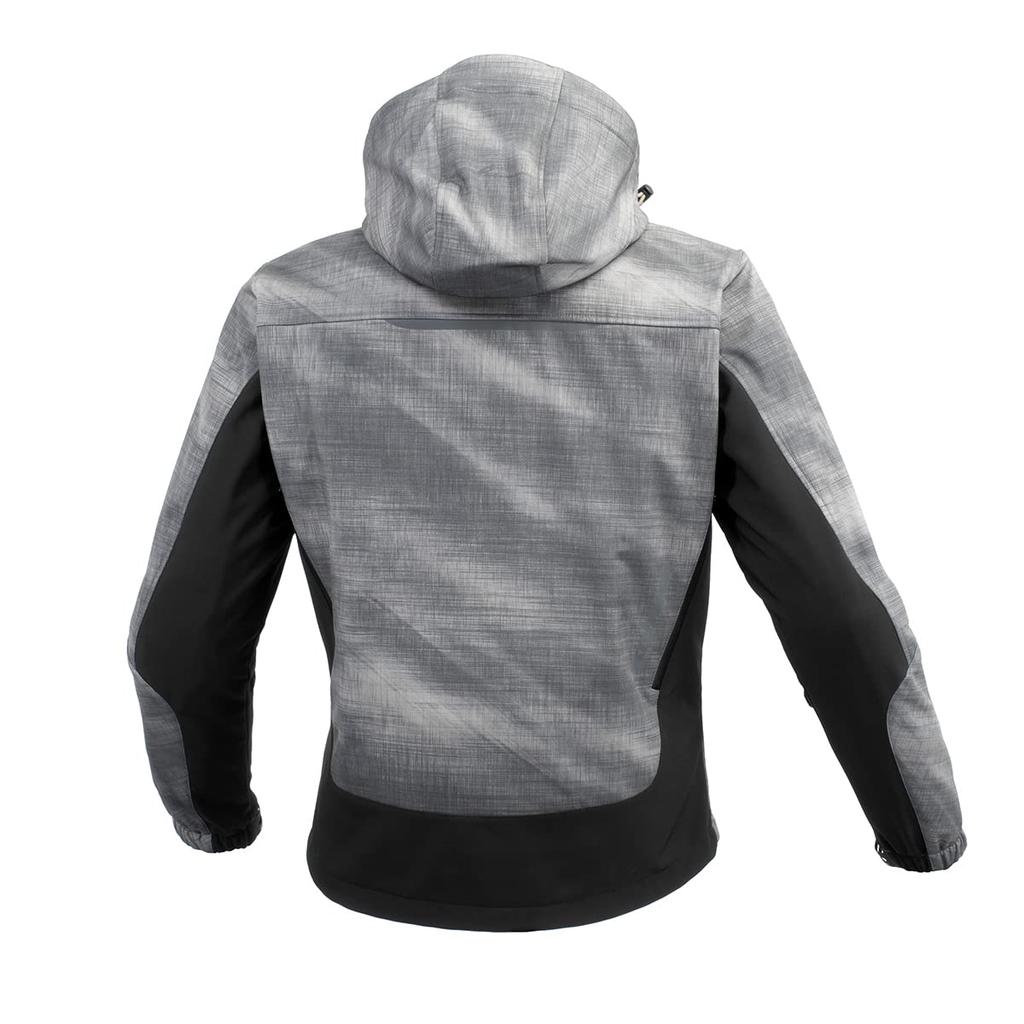 Motorcycle Jacket Protective Soft Shell Winter Parka IFU Neo Smoke 2XL [KOMINE] - JK-5792 07-5792