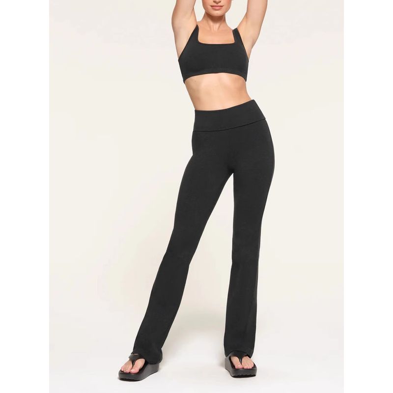 In Stock Skims American Casual Pants Women's Elastic Waist Drawstring Straight-leg Loose Slim Looking Loose Pants All-Matching Trousers