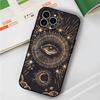 Witches Moon Tarot Mystery Totem For iPhone 17 air 16 15 14 13 12 11 Pro Black Soft Cover Phone Case