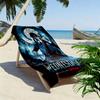 Dark Elegance: Gothic Beauty beach towel beach Beach towel for vacation photos swim seaside Absorbent bath towel Outdoor picnic beach mat printing