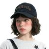 Vintage Embroidered Cotton Baseball Cap With Adjustable Fit For Casual Streetwear In Summer