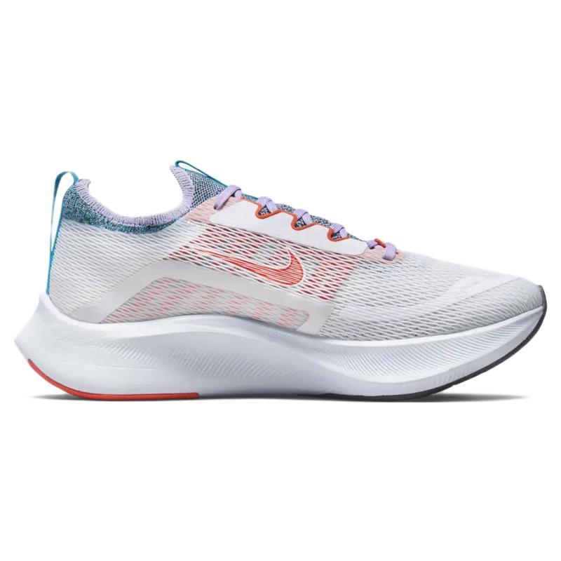Ny Nike Zoom Fly 4 Hvit Oransje Lilla Dame CT2401-100
