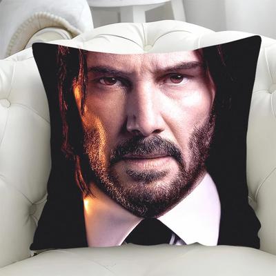 Sofa Cushion Cover 45x45cm John Wick Pillowcase 45*45 Pillow Cases for Bed Fall Decor Decorative Pillowcases 40x40 Lounge Chairs